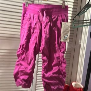 NWT Lululemon Ivivva Live to move crop size 12